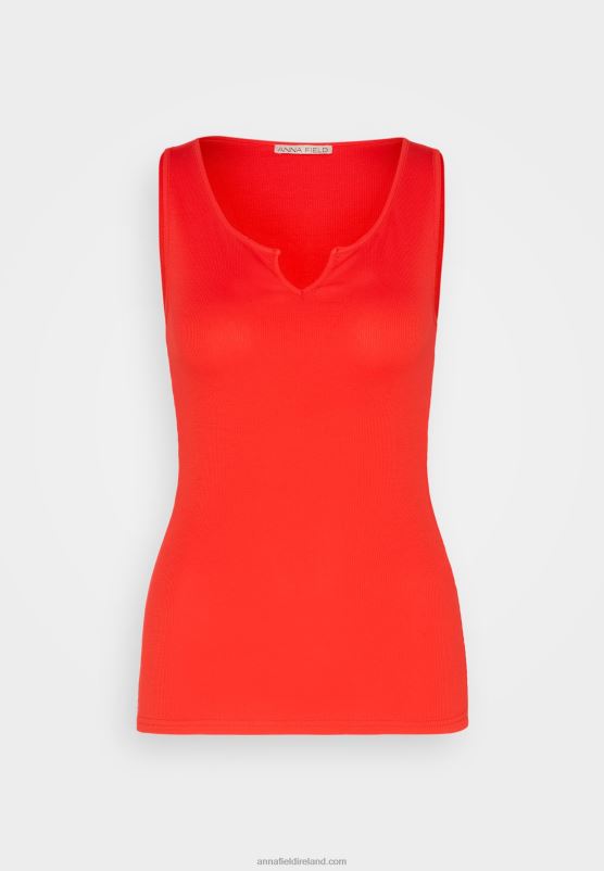Z62T482 Women Anna Field Top Red