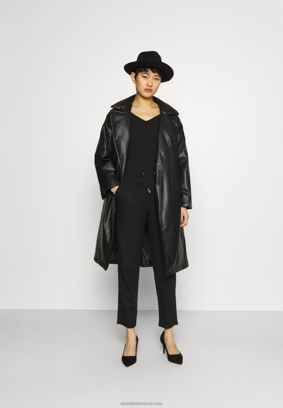 Z62T485 Women Anna Field 5 Pack Top Black