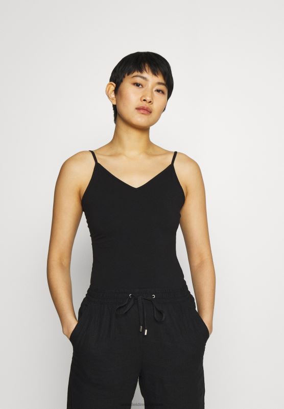 Z62T485 Women Anna Field 5 Pack Top Black