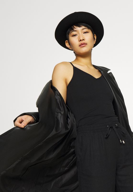 Z62T485 Women Anna Field 5 Pack Top Black