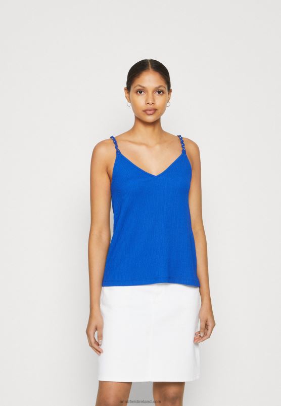 Z62T486 Women Anna Field Top Blue