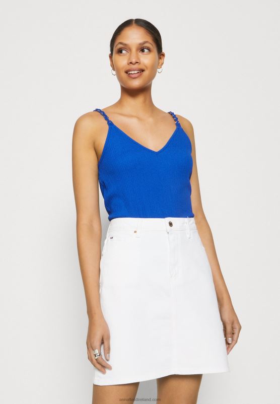 Z62T486 Women Anna Field Top Blue