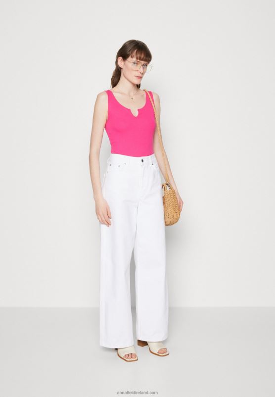 Z62T487 Women Anna Field Top Pink