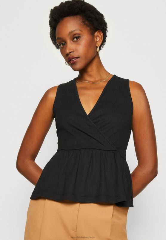 Z62T488 Women Anna Field Top Black