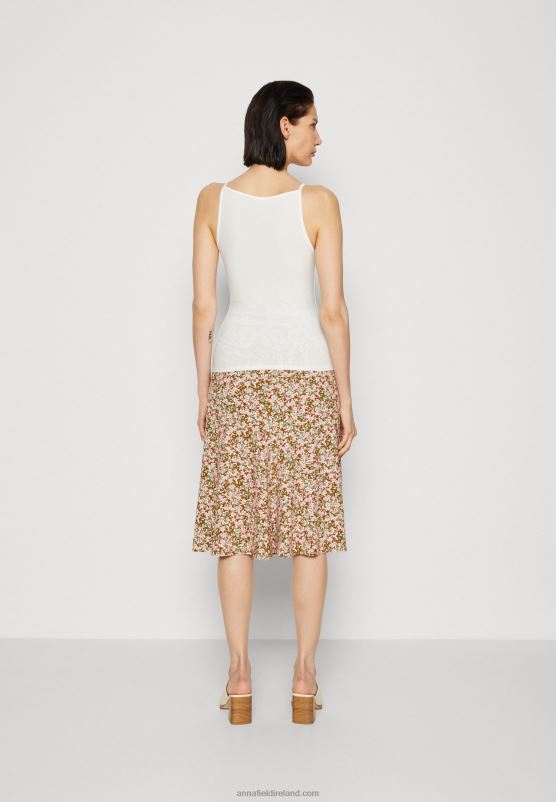 Z62T492 Women Anna Field Top Off-White