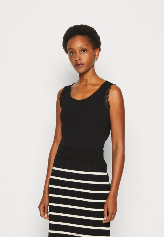 Z62T496 Women Anna Field Top Black