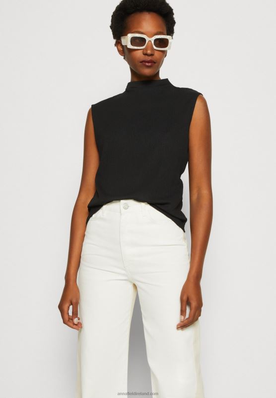 Z62T502 Women Anna Field Top Black