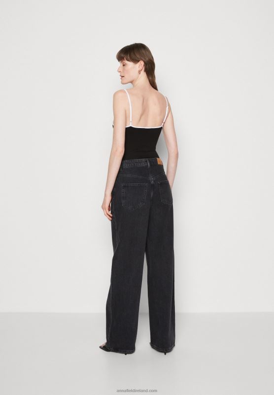 Z62T503 Women Anna Field Top Black