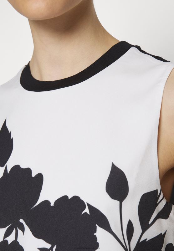 Z62T504 Women Anna Field Blouse Black/White