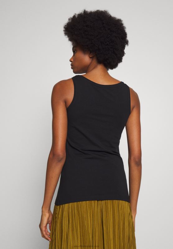 Z62T508 Women Anna Field 2 Pack Top Black