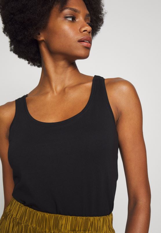 Z62T508 Women Anna Field 2 Pack Top Black