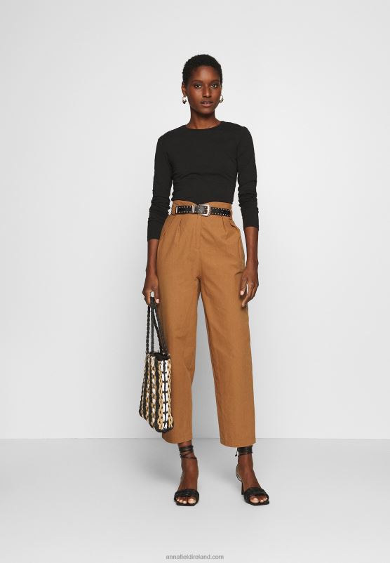 Z62T515 Women Anna Field 2 Pack Long Sleeved Top White/Black