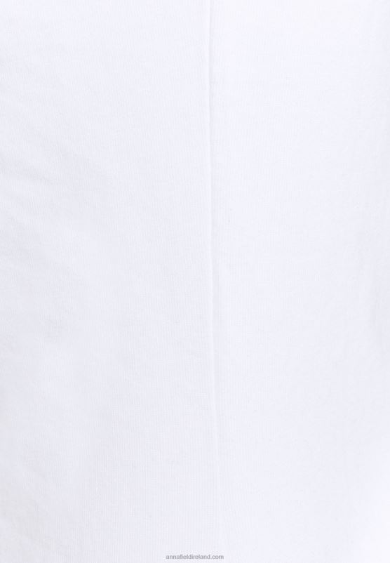 Z62T518 Women Anna Field 2 Pack Long Sleeved Top White