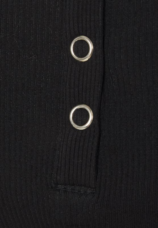 Z62T533 Women Anna Field Long Sleeved Top Black