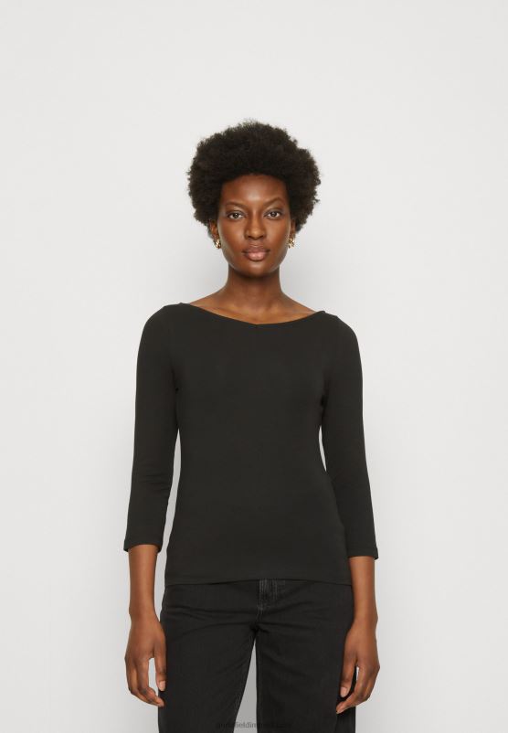 Z62T537 Women Anna Field Long Sleeved Top Black