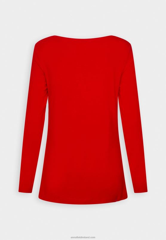 Z62T540 Women Anna Field Long Sleeved Top Red