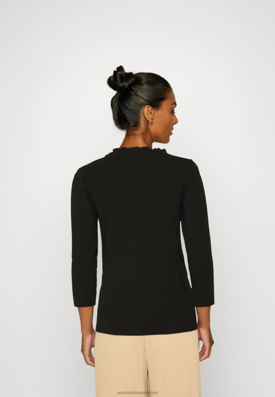 Z62T541 Women Anna Field Long Sleeved Top Black
