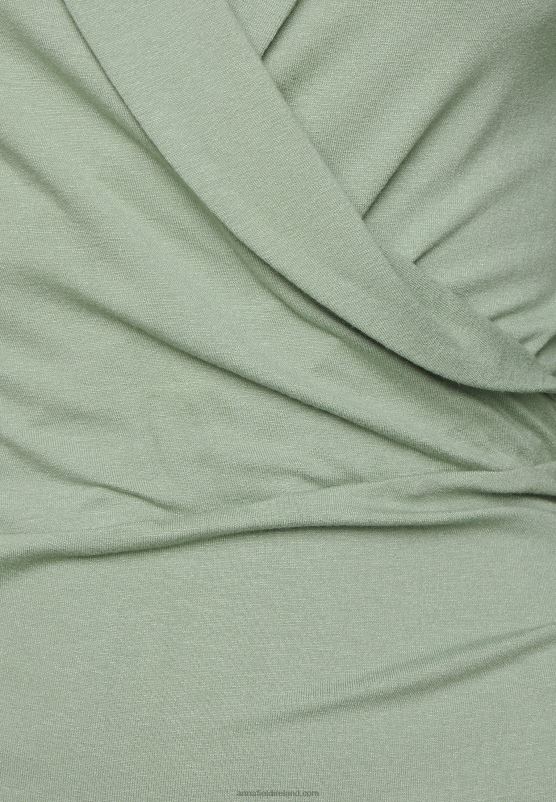 Z62T545 Women Anna Field Long Sleeved Top Light Green