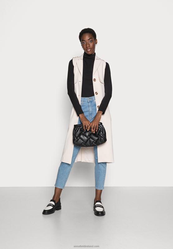 Z62T548 Women Anna Field Long Sleeved Top Black