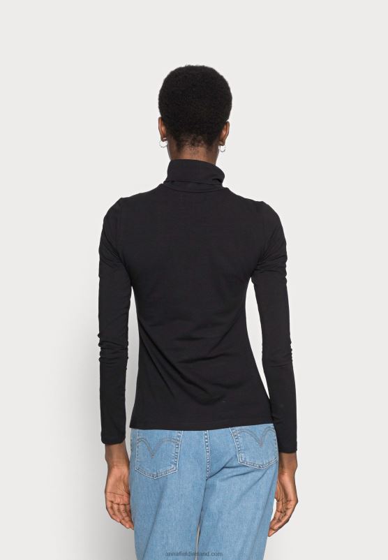 Z62T548 Women Anna Field Long Sleeved Top Black