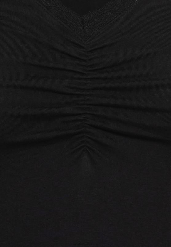 Z62T557 Women Anna Field Long Sleeved Top Black