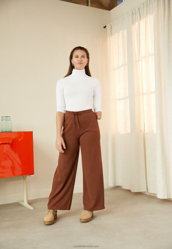 Z62T560 Women Anna Field Long Sleeved Top White