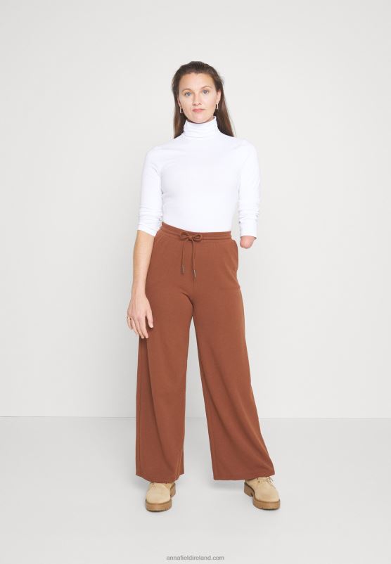 Z62T560 Women Anna Field Long Sleeved Top White