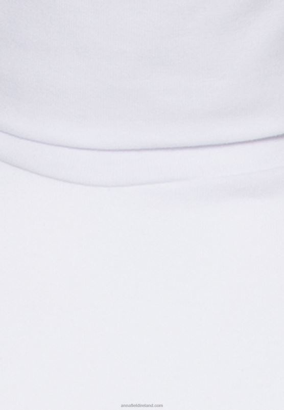 Z62T560 Women Anna Field Long Sleeved Top White