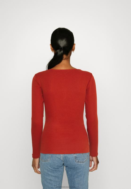 Z62T563 Women Anna Field Long Sleeved Top Brown