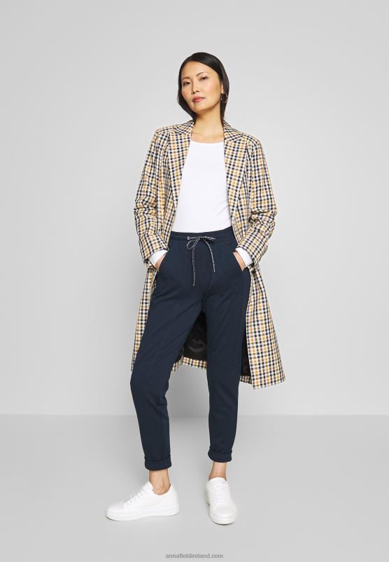 Z62T571 Women Anna Field Long Sleeved Top White