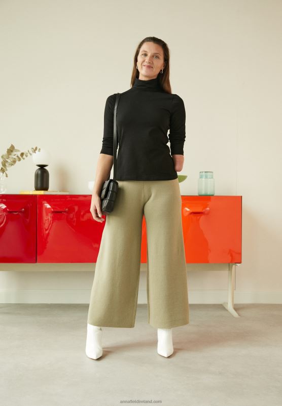 Z62T579 Women Anna Field Long Sleeved Top Black