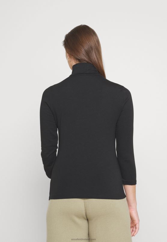 Z62T579 Women Anna Field Long Sleeved Top Black