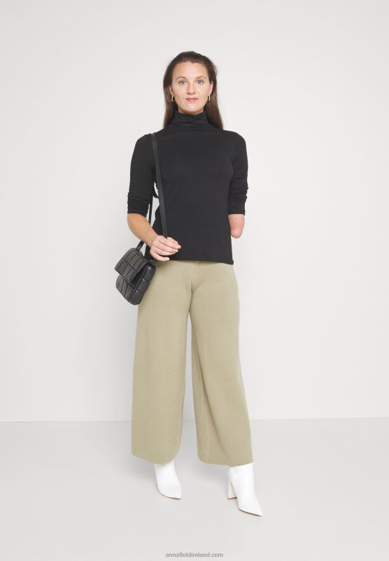 Z62T579 Women Anna Field Long Sleeved Top Black