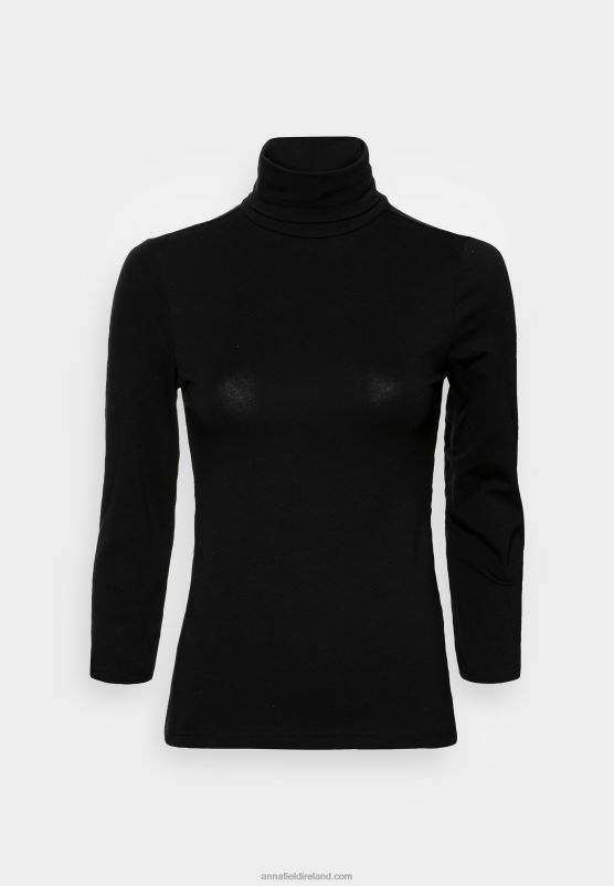 Z62T579 Women Anna Field Long Sleeved Top Black