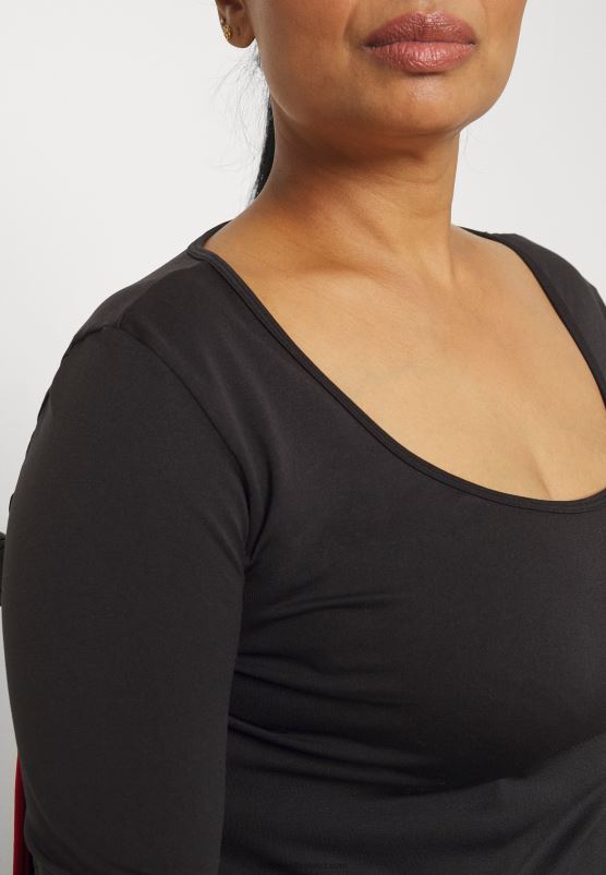 Z62T580 Women Anna Field Long Sleeved Top Black