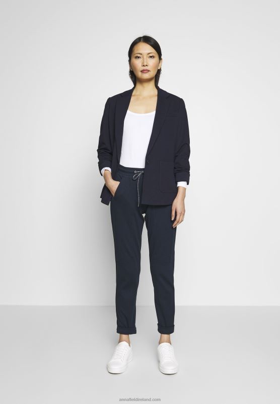 Z62T581 Women Anna Field Long Sleeved Top White