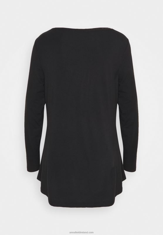 Z62T593 Women Anna Field Long Sleeved Top Black