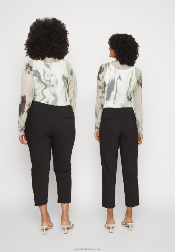 Z62T597 Women Anna Field Chinos Black