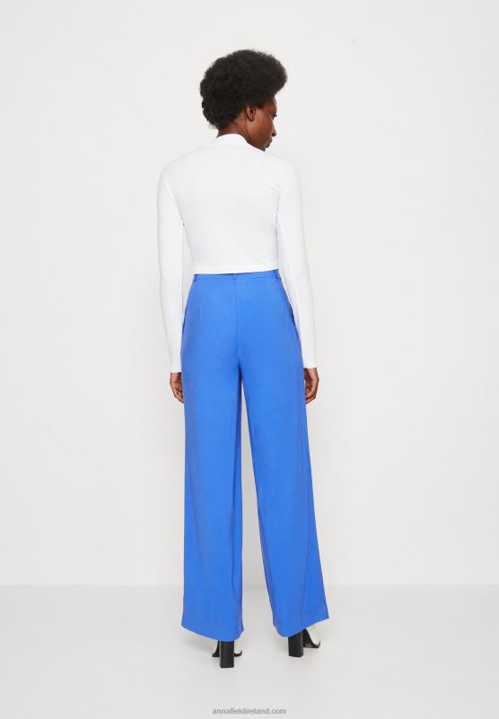 Z62T607 Women Anna Field Trousers Blue