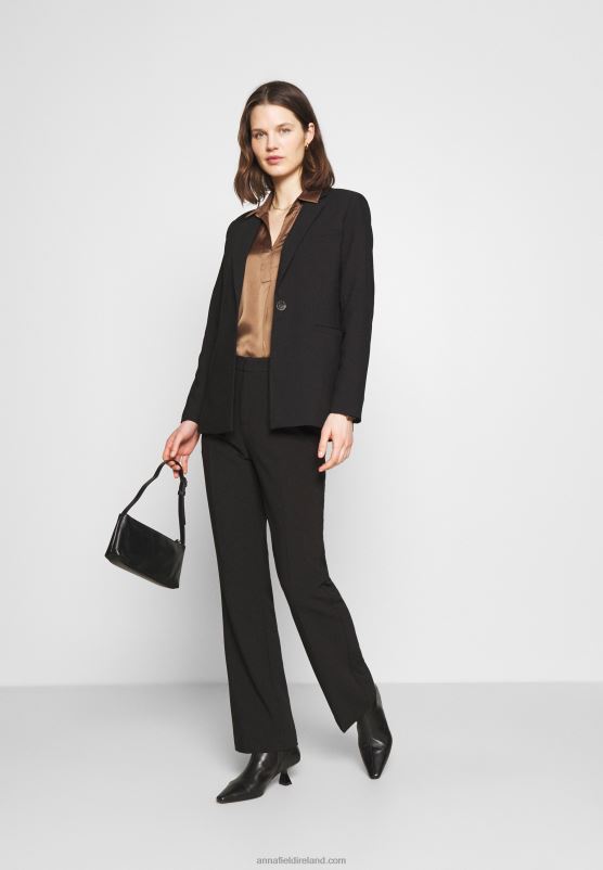 Z62T608 Women Anna Field Trousers Black