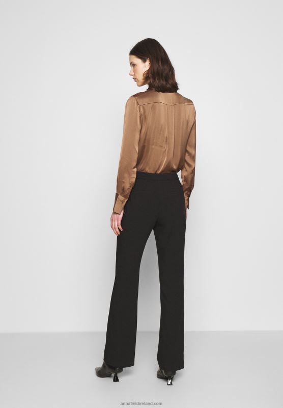 Z62T608 Women Anna Field Trousers Black