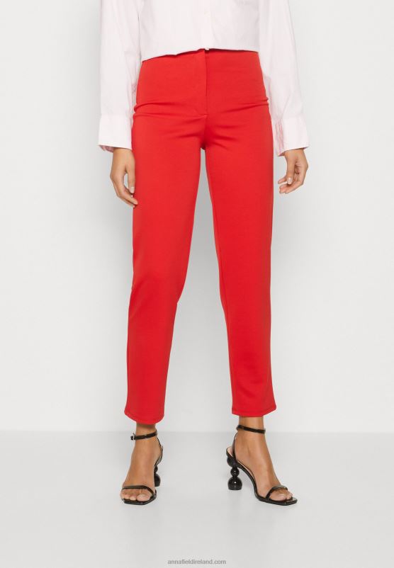 Z62T612 Women Anna Field Trousers Red