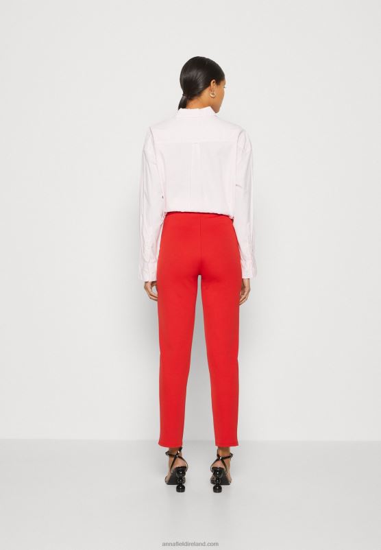 Z62T612 Women Anna Field Trousers Red
