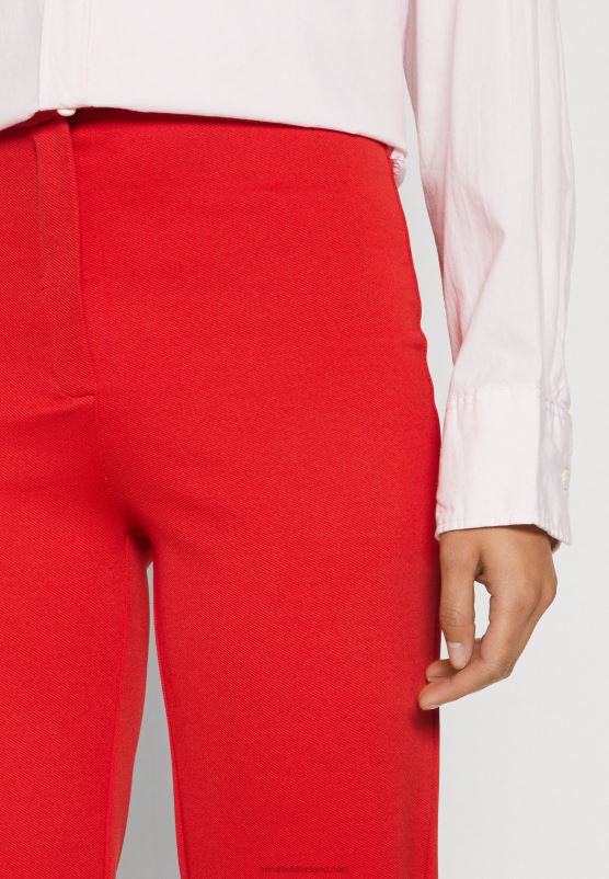 Z62T612 Women Anna Field Trousers Red