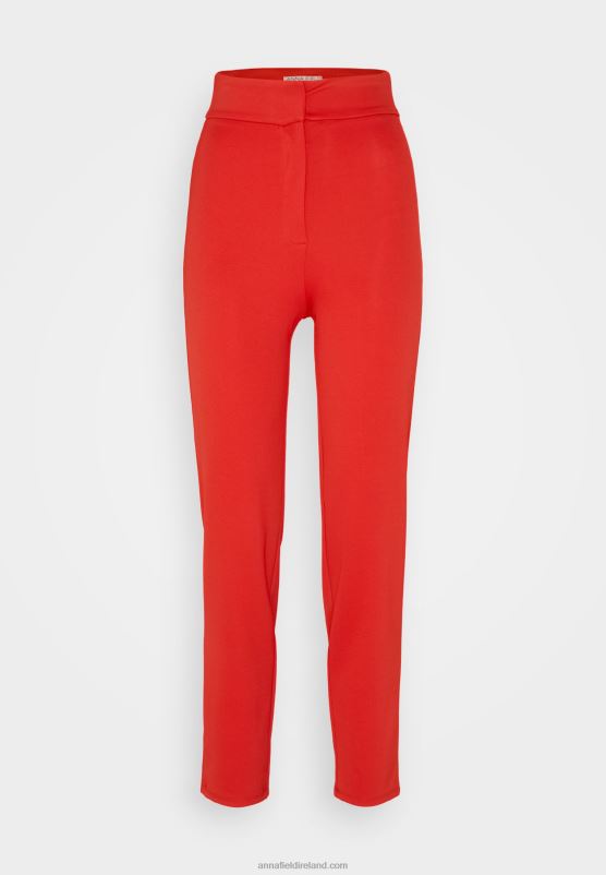 Z62T612 Women Anna Field Trousers Red