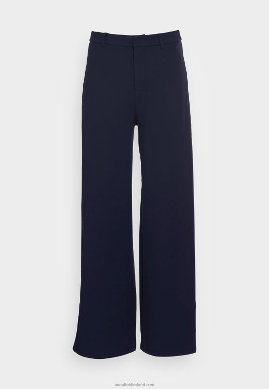 Z62T614 Women Anna Field Trousers Dark Blue