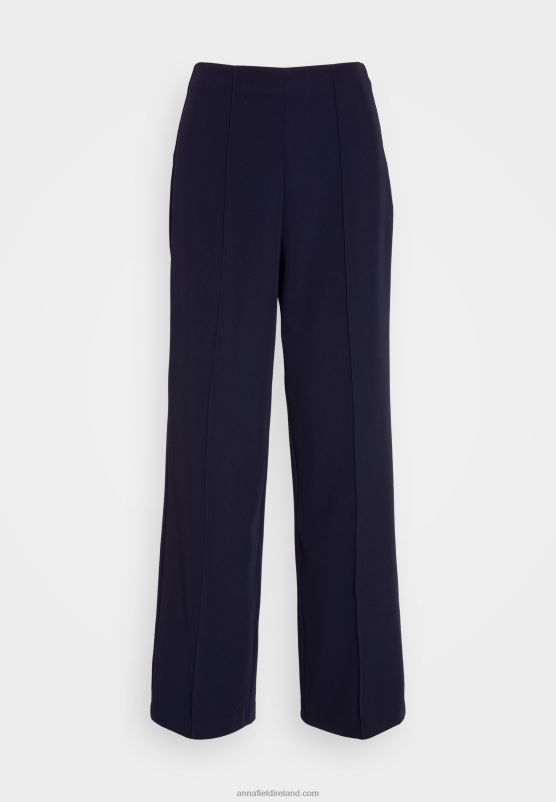 Z62T617 Women Anna Field Trousers Dark Blue