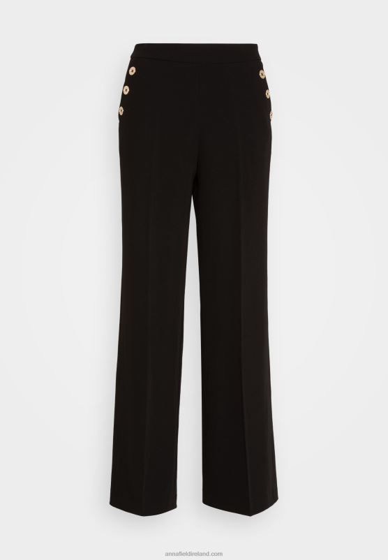 Z62T618 Women Anna Field Trousers Black