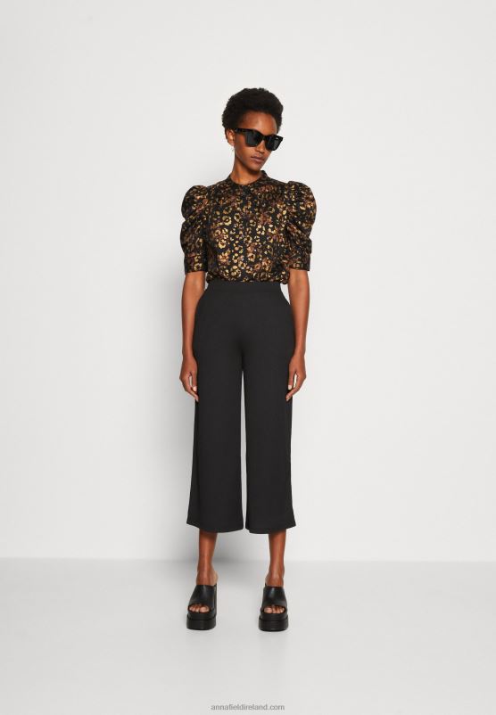 Z62T623 Women Anna Field Trousers Black