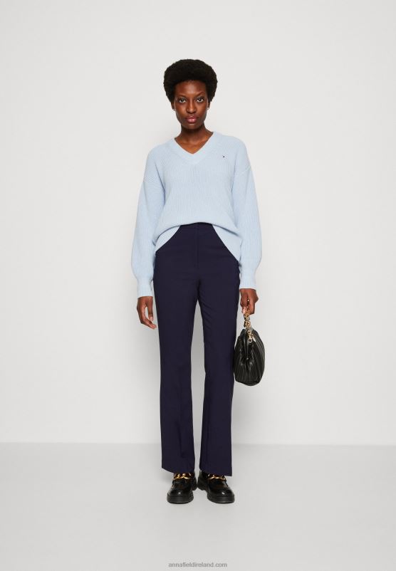 Z62T626 Women Anna Field Trousers Dark Blue